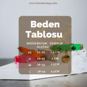 Kırmızı Swarovski Boyun Tasması