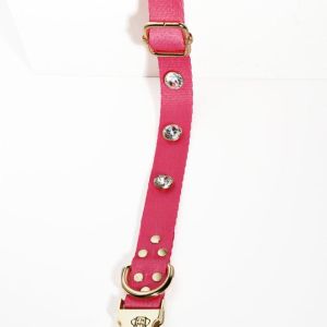 Pembe Diamond Boyun Tasması