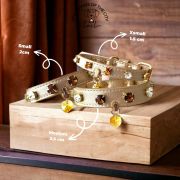 Gold Swarovski Boyun Tasması